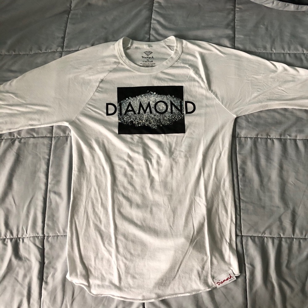 Diamond Supply Co. 3/4 Sleeve Tee